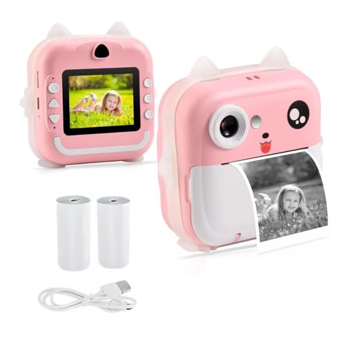 Câmera Instantânea Infantil Impressora Filmadora Full Hd Máquina Fotográfica Infantil que Imprime Fo
