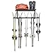 StoreYourBoard Lone Peak Ski Storage Rack and Wall Shelf, Holds 5 Pairs of Skis and Poles, Supports 300 lbs, 46 in x 13.75 in x 16 in