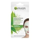 No contiene parabenos Garnier - Skin Active Rescue Mask, Mascarilla Facial Purificante con Té Matcha y Arcilla