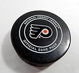 2018 Philadelphia Flyers Vs. Columbus Blue Jackets Game Used Puck DP61285 - NHL Unsigned Game Used Pucks