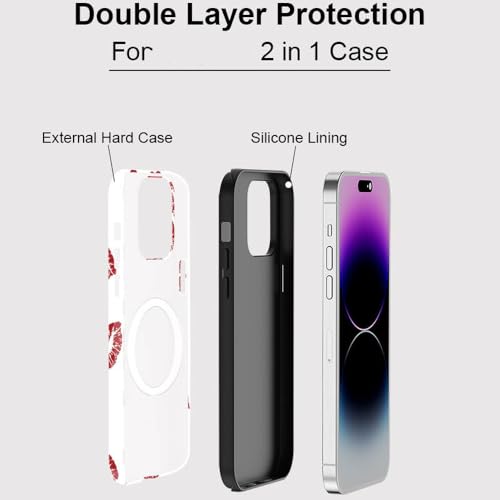 Coque magnétique iPhone 16 Pro Max 15 Plus 14 protection antichoc acrylique TPU baiser