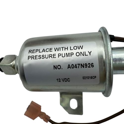 Bomba de combustible eléctrica 12V A029F889 Compatible con bomba de aire del generador 4kw