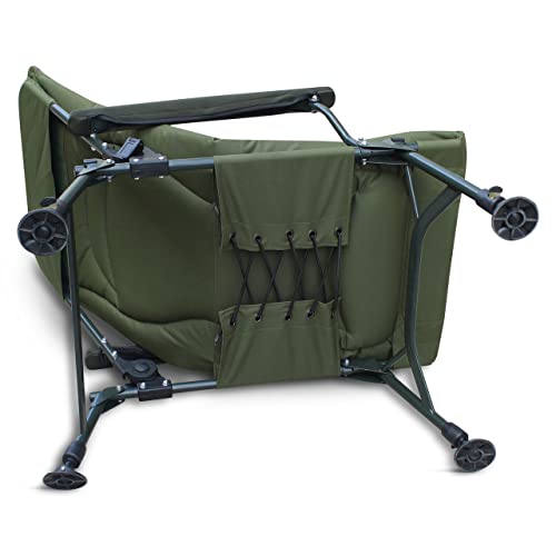Koala Abode 3D ULTRA H.D. Mesh Padding Carp Fishing Camping Armchair Recliner Chair - Image 6