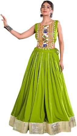 ADWITIYAH New navratri lehenga choli for women, Indian