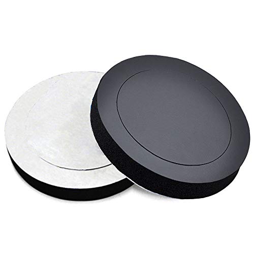 SaferCCTV 2 Pcs 6.5 Inches Speaker Car Universal Foam Speaker System Kit, Self Adhesive Sponge High Rebound Car Speaker Foam, Speaker Insulation Ring Soundproof Cotton Pad