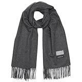 [バイヤー] ピュア カシミヤ 100％ ストール 全20色【メンズ レディース】 カシミア 無地 厚手 大判 大判ストール (チャコールグレー) FT60L-2a