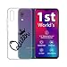 Produktbild LJSM Hülle für UMIDIGI One Max Weiche Handyhülle Transparent TPU Silikon Schutzhülle Durchsichtig Klar Tasche Handytasche Cover Schale Case für UMIDIGI One Max (6.3") -LF10