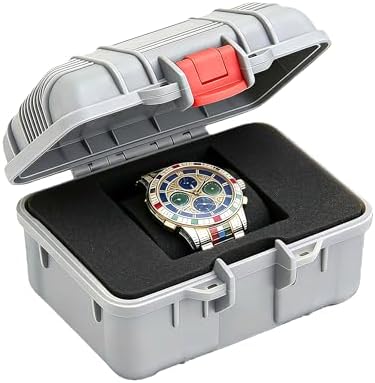 Waterproof & Shockproof Hard Travel Watch Case Storage Box for Al...