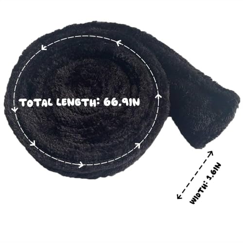 Robe Belt Replacement Pajamas Hotel Bathrobe Tie Waist Belt Soft Plush Flannel, 67 in x 1.6 in2