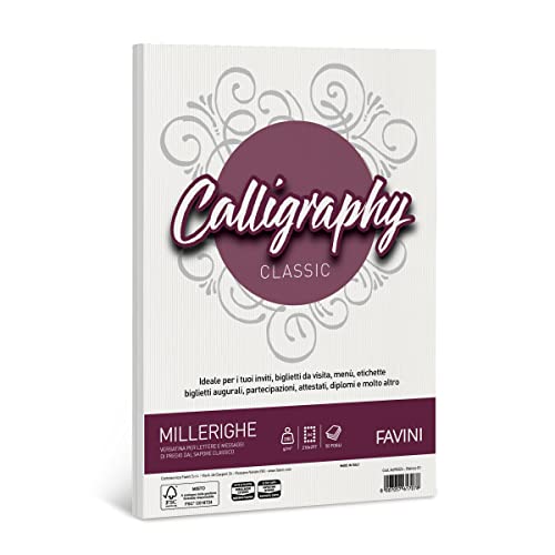 Papier imprimante A4 Favini a690324 texture lisse pour impressions de rapports et dossiers de prestige