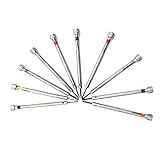 【Charakteristisch】 Rutschfester genoppter Griff, Sie können die Spinner Kappen mit der Handfläche während des Drehens drücken.