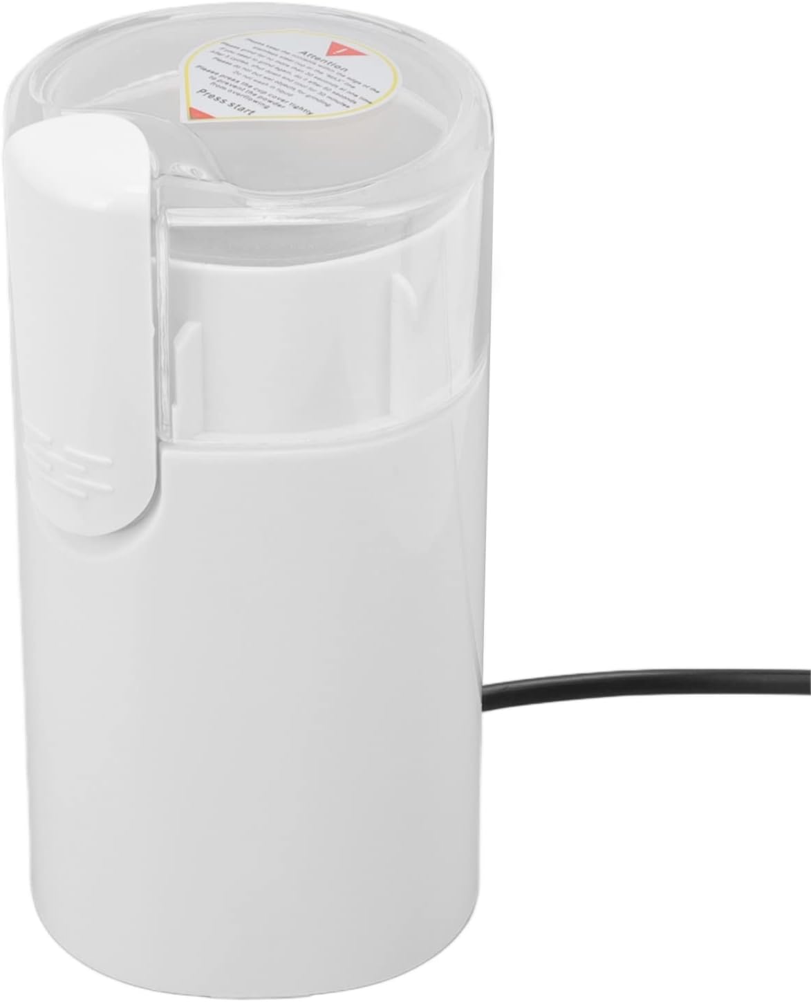 Electric Grain Grinder, Modern White Electric Coffee