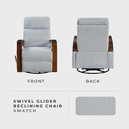 Sillón plegable Boucle color gris miniatura 6