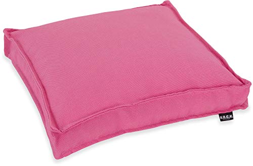 HOCK Caribe Outdoor Sitzkissen CLOU Stuhlkissen wasserabweisend/lichtecht (6-7) 40x40x5cm pink