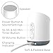 Pure Enrichment Wave Mini Travel Sound Machine - 6 Soothing Sounds Including White Noise, Seamless Loop Audio, Rechargeable Battery, 48 Hour Run Time, Optional Timer, and Storage Bag