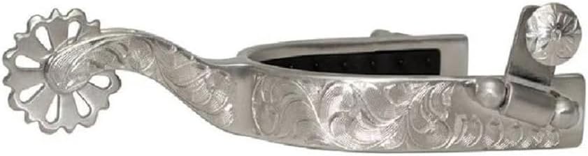 Metalab Anti-Slip Rubber Comfort Reining Spurs - Ladies