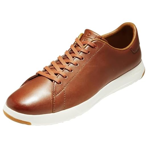 Cole Haan Men's Grandpro Tennis Fashion Sneaker, Woodbury Handstain, 9.5 M US