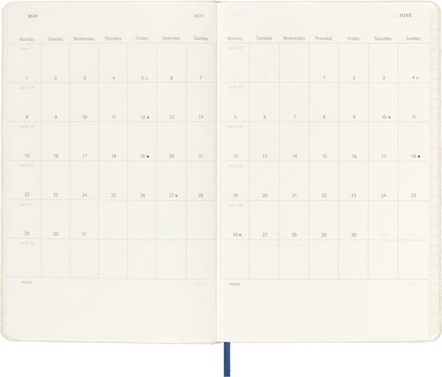 Moleskine Weekly Planner 2023, 12-Month Diary, Limited Edition Alice In Wonderland - Image 4