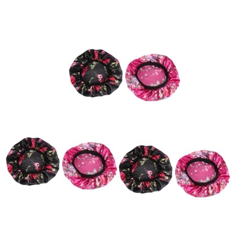 Bonnet de nuit Healvian pour femmes | Douceur et protection capillaire grand format lot de 6