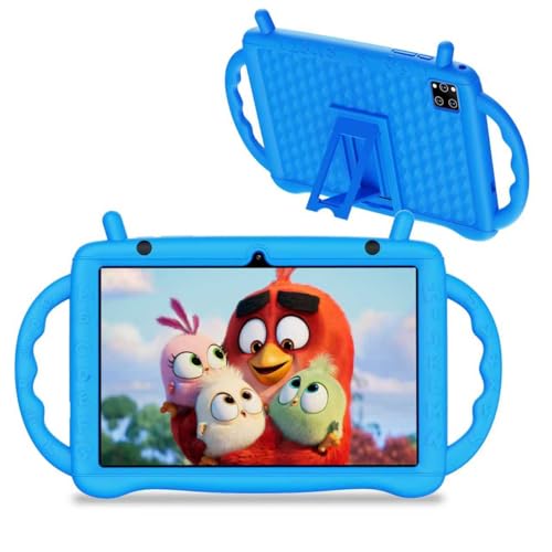 Semeakoko Kids Tablet 10 inch Android 14 with Shockproof Handle