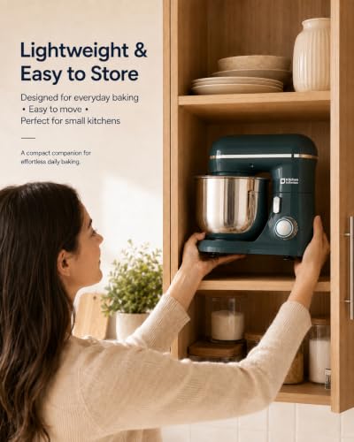 Image of Kitchen in the Box Stand Mixer, 3.5 QT Kitchen Electric Mixer for Baking