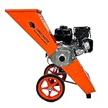 Forest Master FM6DD-MUL Compact 6HP Petrol Wood Chipper, Shredder & Mulcher - Self-Feeding Design, Chips Wood & Branches Up to 50mm – Ideal for Garden Green Waste (Mulcher)