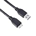Bargains Depot USB 3.0 Data Transfer and Charging Cable, 1.5 Feet