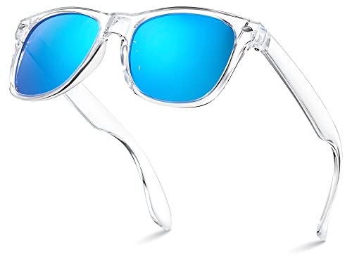 Kids Polarized Retro Sunglasses for Boys Girls Age 3-12 Shatterproof UV Protection Toddler Children Sun Glasses