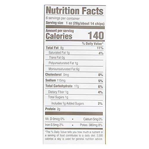 Image of Boulder Canyon Vidalia Onion Kettle Cooked Potato Chips, 6 Ounce - 12 per case.