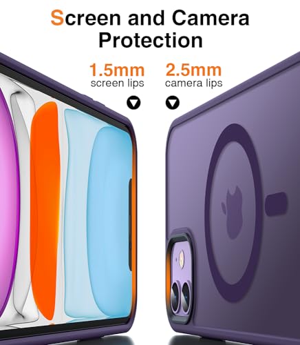 Coque iPhone 11 compatible Magsafe protection militaire PC - 6