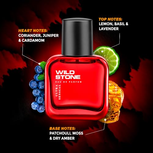Image of Wild Stone Ultra Sensual Spray Perfume Combo for Men, Pack of 2 (100ml each)