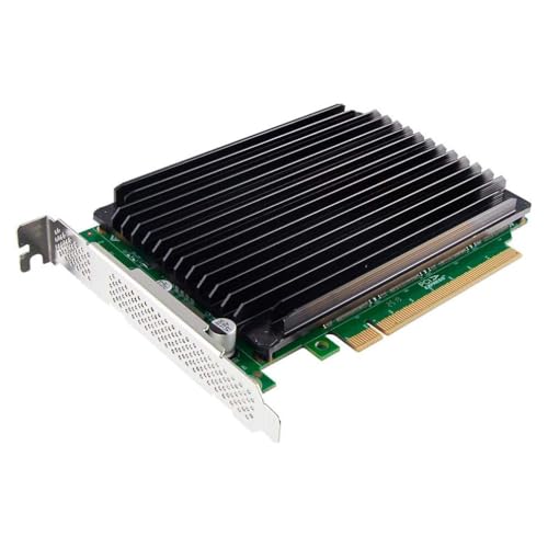 Adaptateur NVMe SSD M.2 H!Fiber PCIe 3.0 x16 quad de haute précision