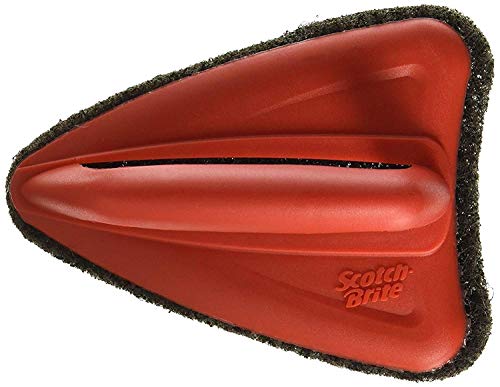 Image of Scotch-Brite 2 Piece Floor Cleaning Cloth and 1 Piece Jet Scrubber Brush Tough (Multicolour)