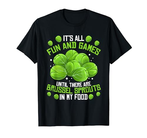 Brussel Sprout Odio Brussel Sprout Hater Club Camiseta