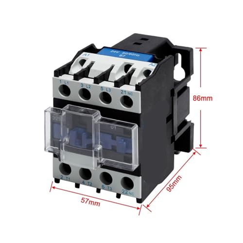 Contactor de CA 25A normalmente cerrado CJX2-2501 trifásico de 380V AC 3