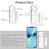 Door Window Alarm, 90dB Wireless Sensor Door Window Burglar Alarm for Home Security, Kids Safety and Office, Garage, Apartment, House (5Pack) #5
