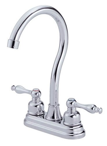 Danze D153055 Sheridan Two Handle Bar Faucet, Chrome