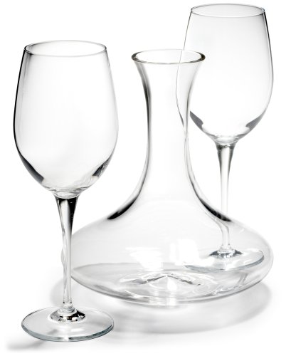 Bormioli Rocco Premium 3-Piece Wine Glass And Decanter Set #TOP13
