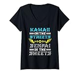 Photo Gallery donna kawaii on the streets, senpai in the sheets maglietta con collo a v Photo Gallery donna kawaii on the streets, senpai in the sheets maglietta con collo a v