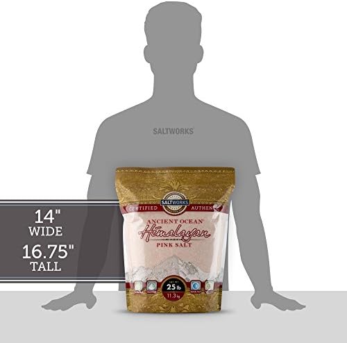 Ancient Ocean Himalayan Pink Salt, Fine Grain, 25 lb Bag