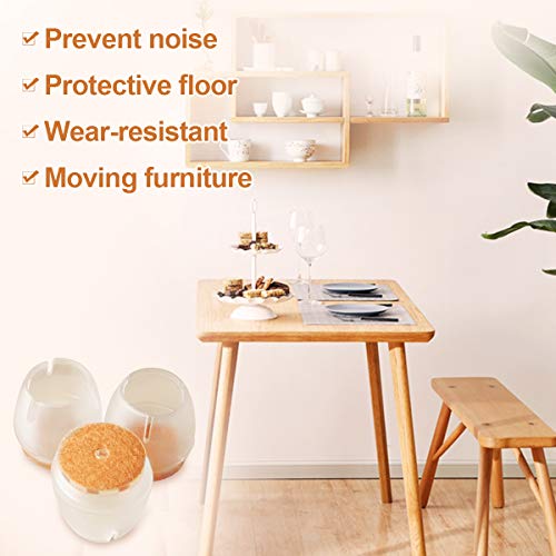 16PCS silicone sedia gamba piano protezioni gamba