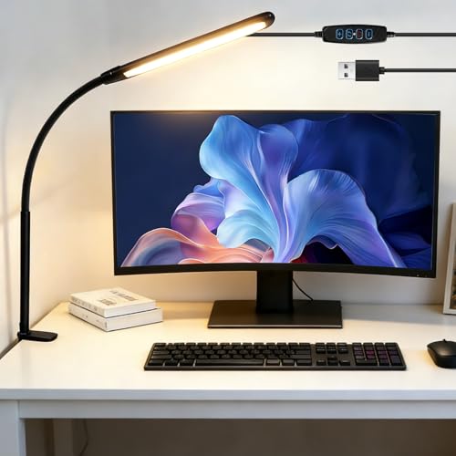 GAOUTO Lámpara de escritorio LED regulable