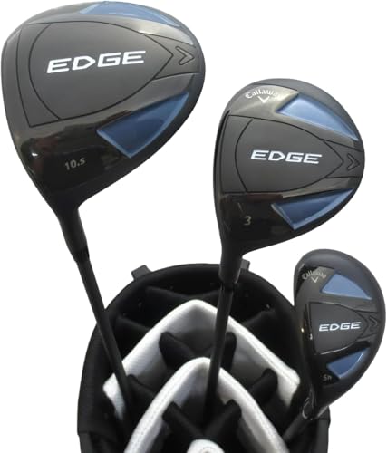 Mens Callaway Complete Golf Set - Clubs Driver, Fairway Wood, Hybrid, Irons, Putter Stand Bag Reg Flex