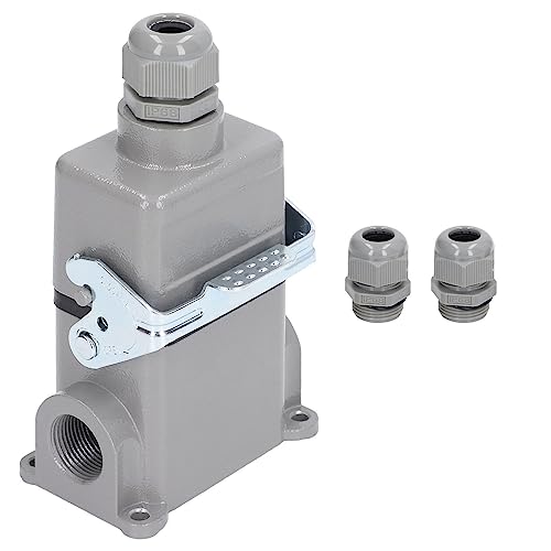 Conector de servicio pesado rectangular IP65 Conector eléctrico impermeable IP65 Enchufe industrial para equipos mecánicos grandes
