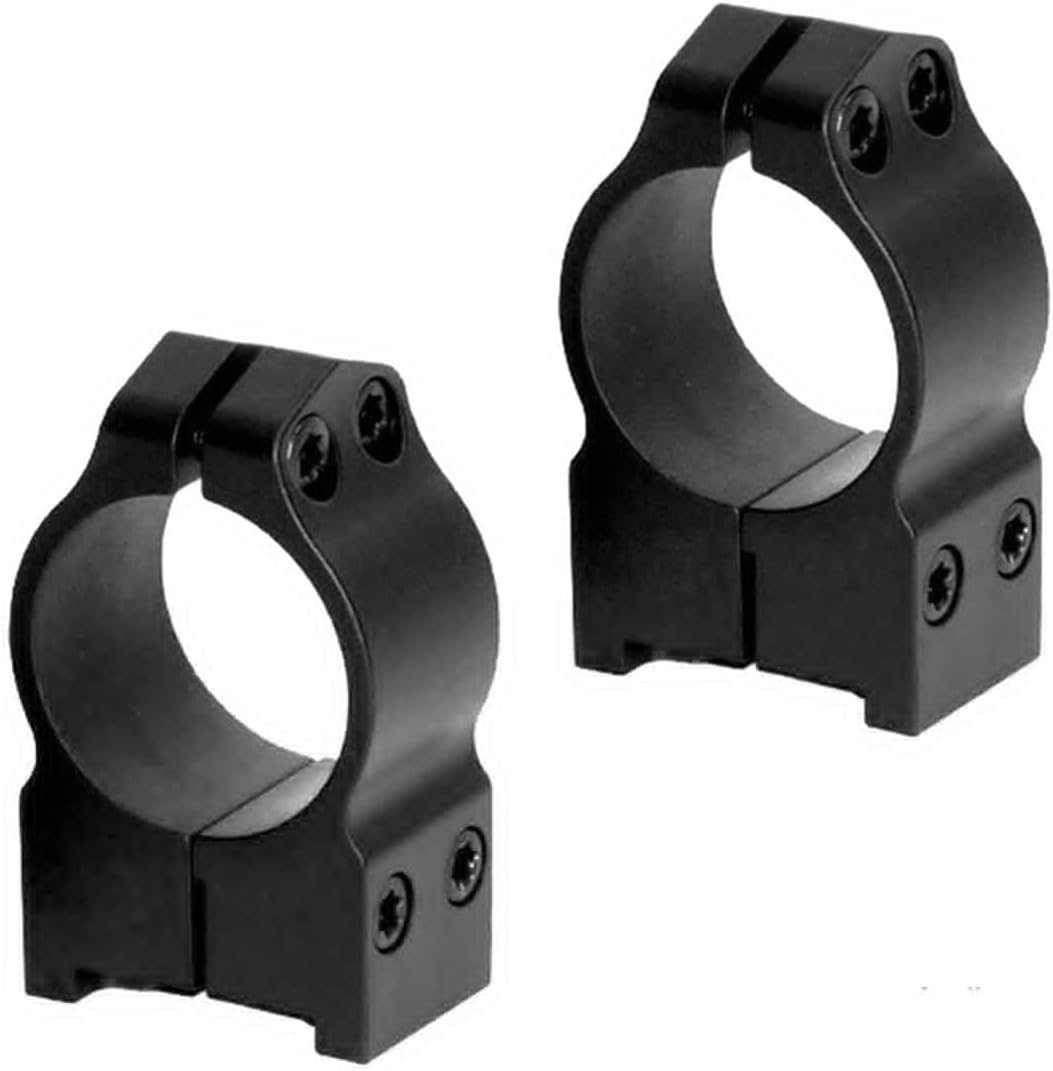 Warne Scope Mounts Maxima Rug 77 Mat Hi 1In Rings