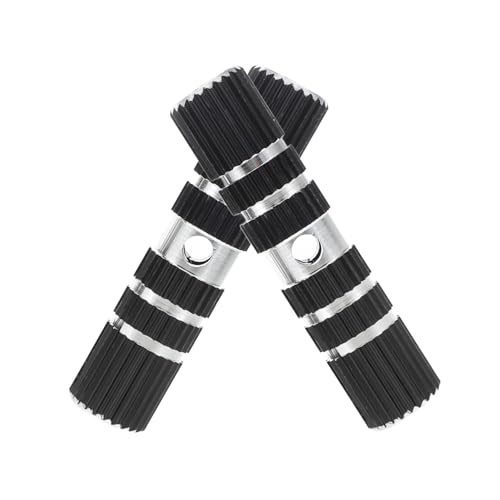 GALPADA 1 Pair Aluminum Alloy Bike Foot Pegs Universal Mountain Bike Rear Wheel Pegs for Cycling Easy Installation and Support