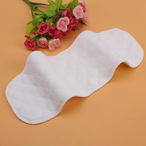 10Pcs Soft&Breathable Baby Diapers Toddler Cotton Nappy Insert Liners Reusable Cotton Cloth Diaper 12.5 * 4.7In Common Size(6 Layers) #TOP2
