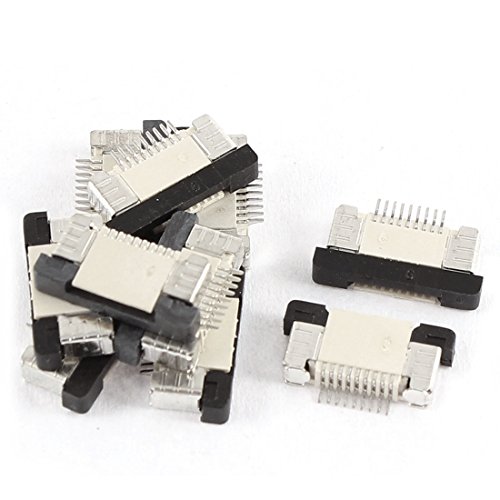 Conector flexible para cable plano 9 pines 0.5mm pitch miniatura 1
