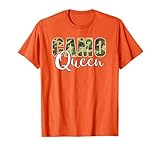 Camo Queen Orange Camouflage Women T-Shirt