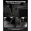 JOWUA Rear Seats Back Cover for Tesla 2020-2023 Model Y, TPE Material Easy to Clean